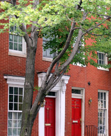 photo of historic houses